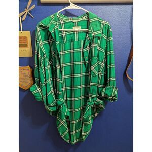 Merona Plaid Button Down